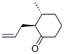 Cyclohexanone, 3-methyl-2-(2-propenyl)-, (2S,3R)- (9CI) 结构式