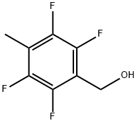 2,3,5,6-四氟-4-甲基苯甲醇 结构式