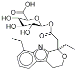 依托度酸酰基 - Β-D葡糖苷酸 结构式