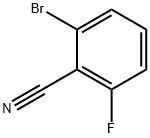 2-氟-6-溴苯腈 结构式