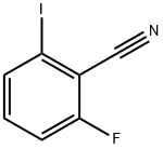 2-氟-6-碘苯甲腈 结构式