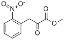 methyl 3-(o-nitrophenyl)pyruvate 结构式