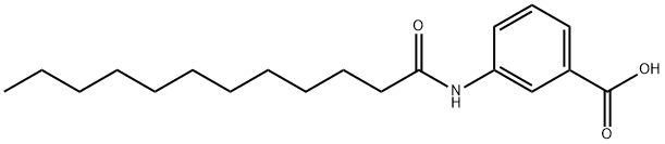 3-十二酰基氨基-苯甲酸 结构式