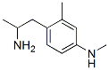 4-methylamino-alpha,2-dimethylphenethylamine 结构式