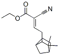 ethyl 2-cyano-4-(3,3-dimethylbicyclo[2.2.1]hept-2-yl)-2-butenoate 结构式