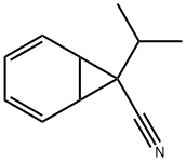 Bicyclo[4.1.0]hepta-2,4-diene-7-carbonitrile, 7-(1-methylethyl)- (9CI) 结构式