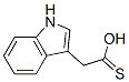 1H-Indole-3-ethanethioicacid(9CI) 结构式