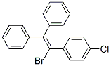 1-(1-bromo-2,2-diphenyl-ethenyl)-4-chloro-benzene 结构式