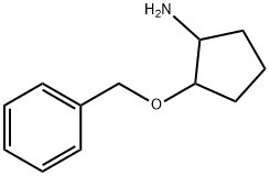 2-(苯基甲氧基)环戊胺 结构式