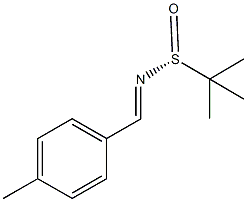 2-Propanesulfinamide,2-methyl-N-[(4-methylphenyl)methylene]-,[S(R)]-(9CI) 结构式