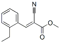 2-Propenoicacid,2-cyano-3-(2-ethylphenyl)-,methylester(9CI) 结构式