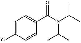 4-CHLORO-N,N-DIISOPROPYLBENZAMIDE 结构式