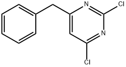 2,6-二氯-4-苄基嘧啶 结构式