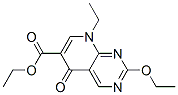 ethyl 2-ethoxy-8-ethyl-5,8-dihydro-5-oxopyrido[2,3-d]pyrimidine-6-carboxylate 结构式