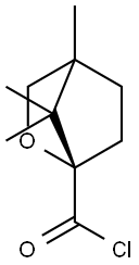 2-Oxabicyclo[2.2.1]heptane-1-carbonyl chloride, 4,7,7-trimethyl-, (1S)- (9CI) 结构式