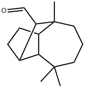 decahydro-4,8,8-trimethyl-1,4-methanoazulene-9-carbaldehyde 结构式