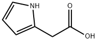 吡咯-2-乙酸 结构式