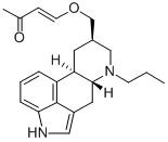 6-Propyl-8-((3-buten-2-one)-4-oxymethyl)ergoline 结构式