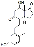 3,12-dihydroxy-9(10)-secoandrosta-1,3,5(10)-triene-9,17-dione 结构式
