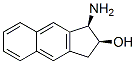 1H-Benz[f]inden-2-ol,1-amino-2,3-dihydro-,(1R,2S)-(9CI) 结构式