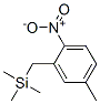 Silane, trimethyl[(5-methyl-2-nitrophenyl)methyl]- (9CI) 结构式