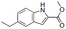 1H-Indole-2-carboxylicacid,5-ethyl-,methylester(9CI) 结构式