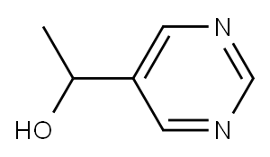 嘧啶-5-(1-乙醇) 结构式