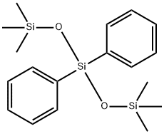 3,3-二苯基己基甲基三硅氧烷 结构式