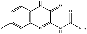 Urea, (3,4-dihydro-7-methyl-3-oxo-2-quinoxalinyl)- (9CI) 结构式