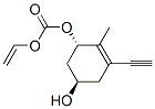 Carbonic acid, ethenyl (1S,5R)-3-ethynyl-5-hydroxy-2-methyl-2-cyclohexen-1-yl ester (9CI) 结构式