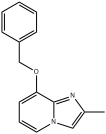 8-(苄氧基)-2-甲基咪唑并[1,2-A]吡啶 结构式