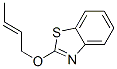 Benzothiazole, 2-(2-butenyloxy)- (9CI) 结构式