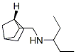 Bicyclo[2.2.1]heptane-2-methanamine, N-(1-ethylpropyl)-, (1S-exo)- (9CI) 结构式