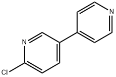 6-氯-3,4'-联吡啶 结构式