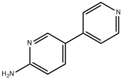 5-PYRIDIN-4-YLPYRIDIN-2-AMINE 结构式