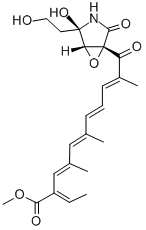 镰菌素 C 结构式