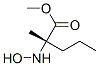 Norvaline,N-hydroxy-2-methyl-,methylester(9CI) 结构式