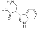 3-AMINO-2-(1H-INDOL-3-YL)-PROPIONIC ACID METHYL ESTER 结构式