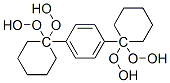 1,1'-(1,4-Phenylene)dicyclohexyldihydroperoxide 结构式