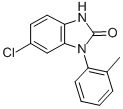 2H-Benzimidazol-2-one, 1,3-dihydro-6-chloro-1-(2-methylphenyl)- 结构式