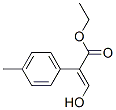 Benzeneacetic acid, alpha-(hydroxymethylene)-4-methyl-, ethyl ester, (alphaE)- (9CI) 结构式