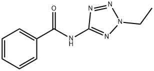 Benzamide, N-(2-ethyl-2H-tetrazol-5-yl)- (9CI) 结构式