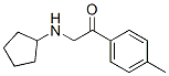 Ethanone, 2-(cyclopentylamino)-1-(4-methylphenyl)- (9CI) 结构式