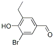 Benzaldehyde, 3-bromo-5-ethyl-4-hydroxy- (9CI) 结构式