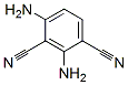 1,3-Benzenedicarbonitrile,  2,4-diamino- 结构式