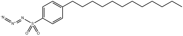 对十二烷基苯磺酰叠氮 结构式