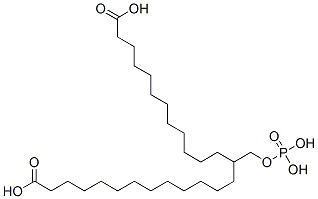 1-[(phosphonooxy)methyl]ethylene dilaurate 结构式