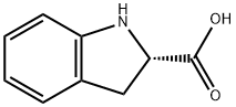 (S)-吲哚啉-2-羧酸 结构式