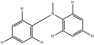 DIPHENYL-2,2',4,4',6,6'-D6-METHYLAMINE 结构式