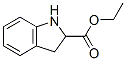 (S)-吲哚啉-2-羧酸乙酯盐酸盐 结构式